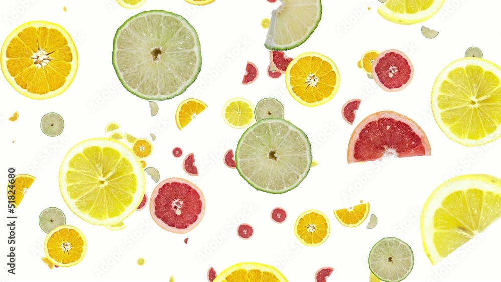 Citrus Fruits falling down Citrus Fruits falling down