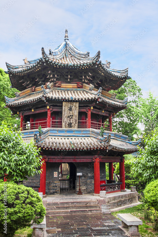 The Da Ci'en Temple, X'ian, China