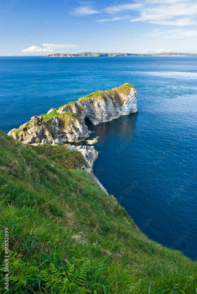 Cliff in Northern Ireland