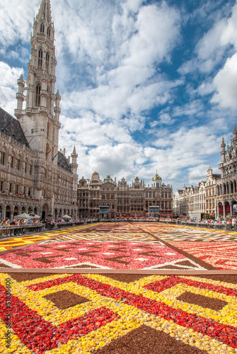 Bruksela, dywan kwiatowy