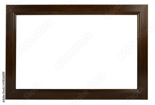 Photo frame isolated on whit