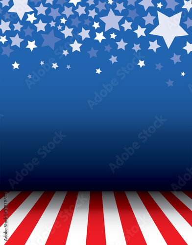 Background with stars decorative