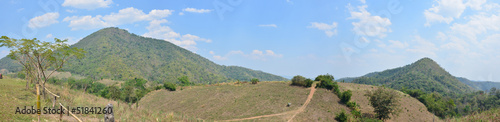 Panorama at Phutoei national park Thailand