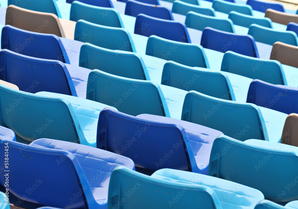 Naklejka premium Stadium Chair