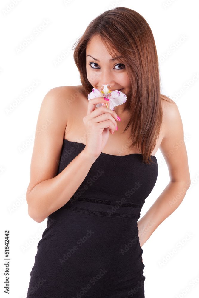 Portrait of a young beautiful asian woman - Asian people