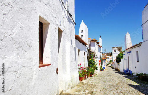 Street of Terena village, Portugal