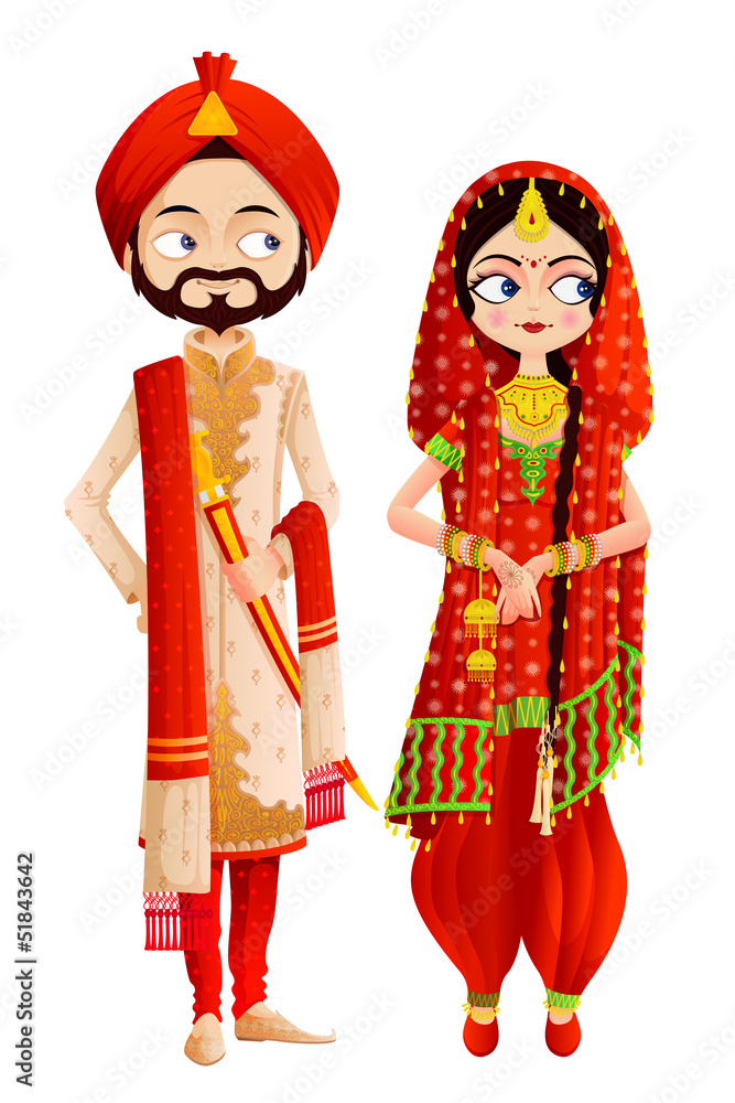 Sikh Wedding Couple