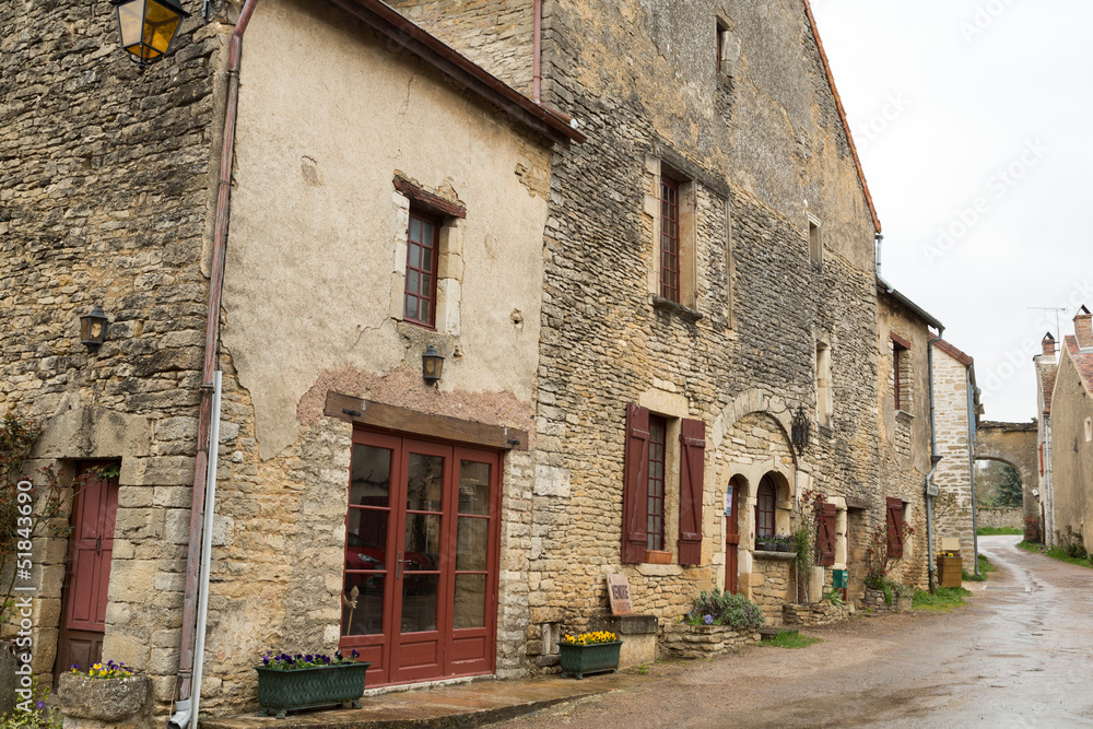 Village de Châteauneuf en Auxois