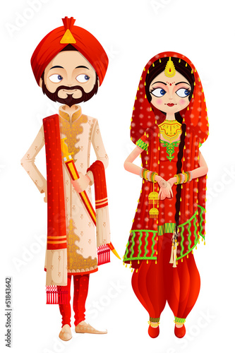 Sikh Wedding Couple