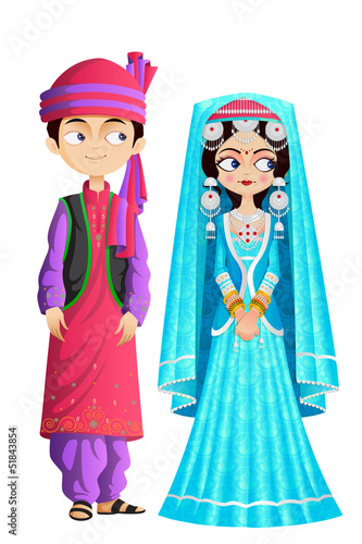 Kashmiri Wedding Couple