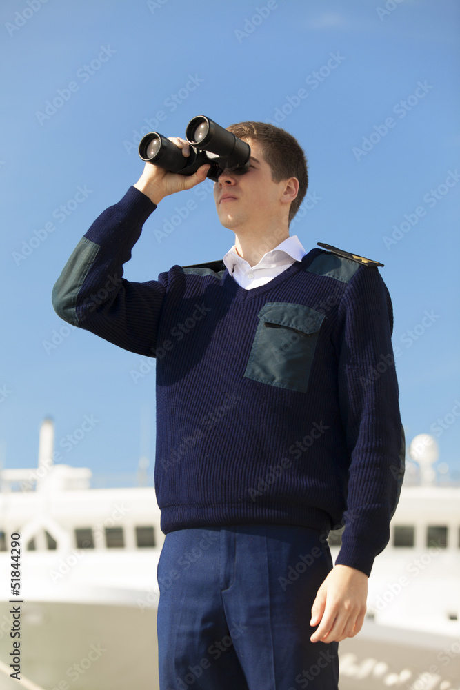 boatswain near the boat boatswain near the boat