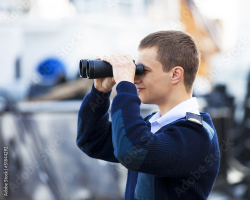 boatswain near the boat