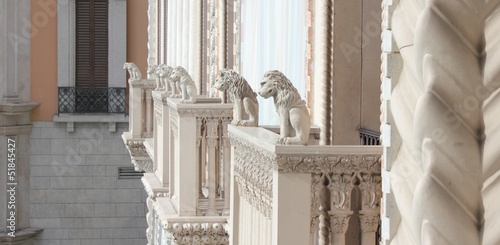 Modern American architecture along the Las Vegas strip