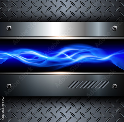 Technology background,3D steel metallic