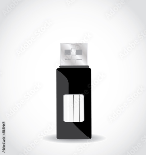 USB Flash drive vector