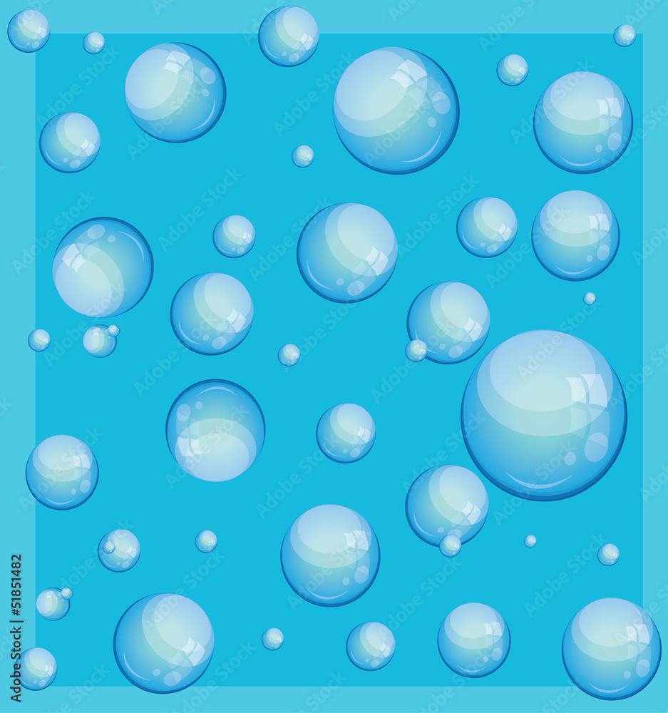 Vector illustration of  water drop
