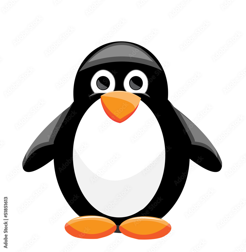 Obraz premium Penguin illustration