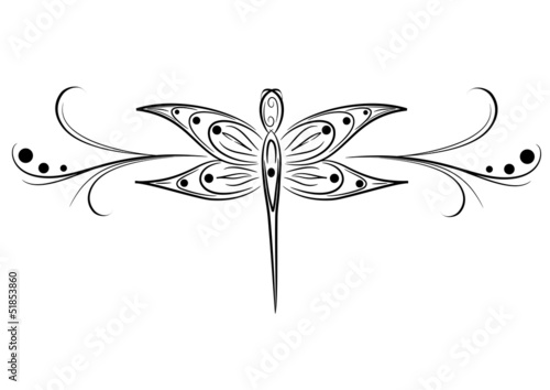 tatuaggio libellula