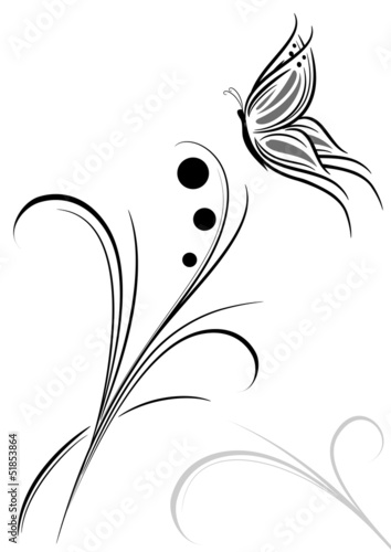 deco farfalla