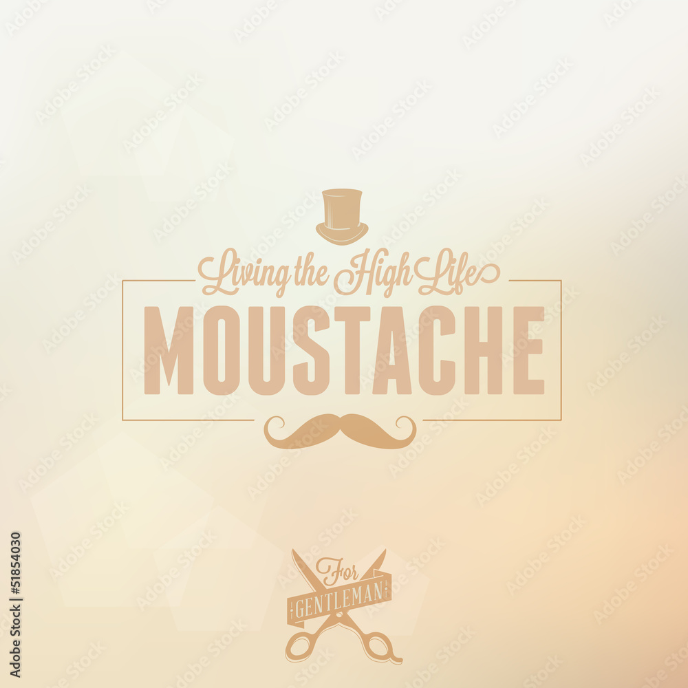 A Gentlemen's Moustache