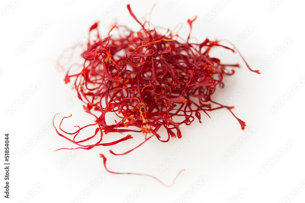 Fototapeta premium Saffron threads - zafferano italiano