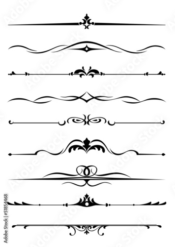 Borders and monograms