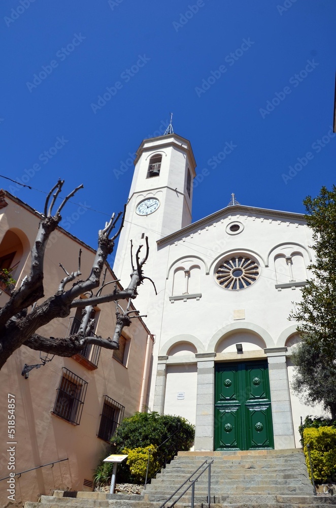 Eglise de Caldes d' Estrac, Espagne