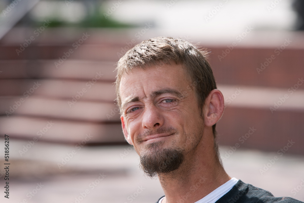 Naklejka premium Confident man