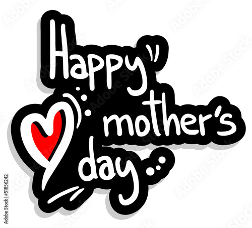 Happy mother