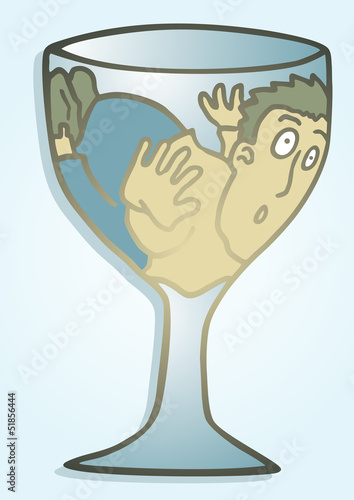 Claustrophobia glass
