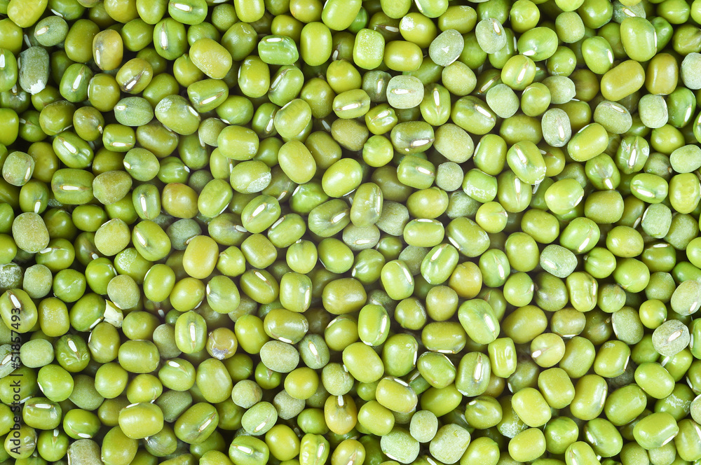 Green beans background.