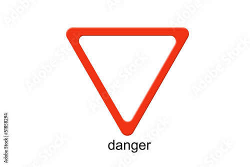Free Download panneau attention danger vide - GFXLoad