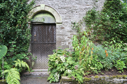 Old hidden doorway