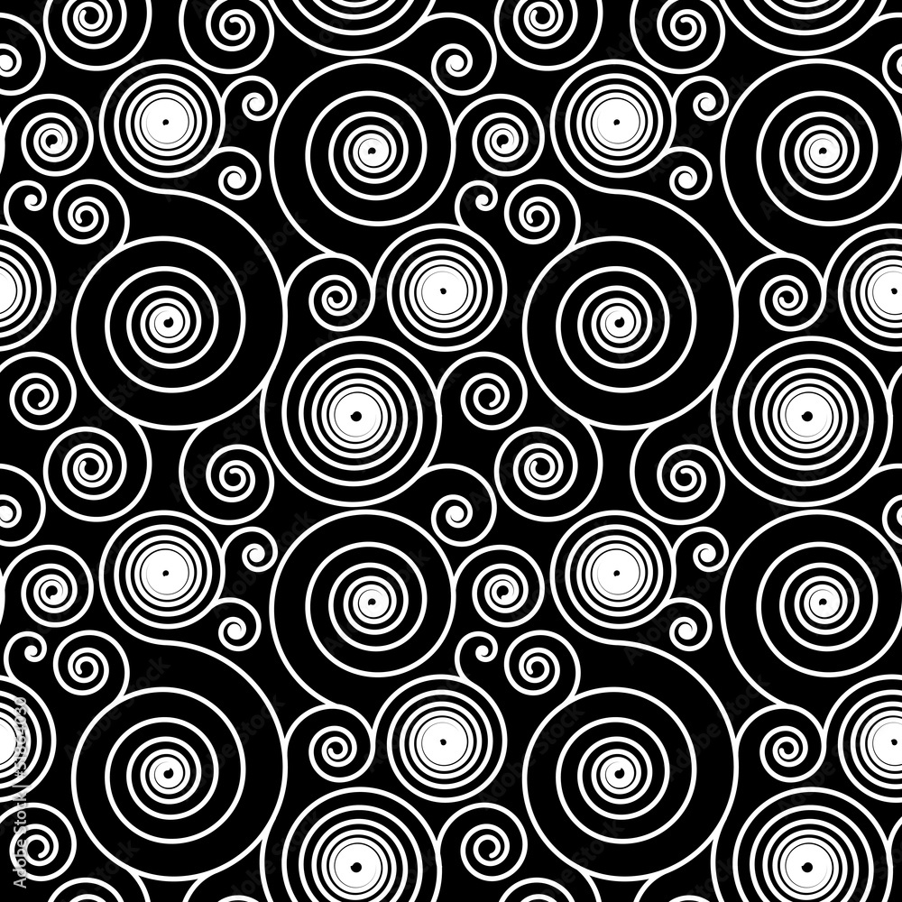 Hypnotic Spiral Pattern Hypnotic Spiral Pattern