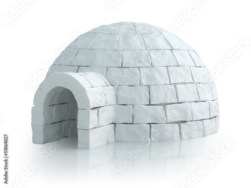 Isolated igloo