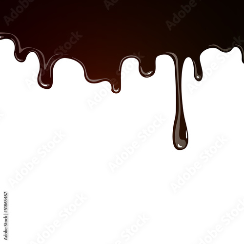 Vector Illustration of a Chocolate Background