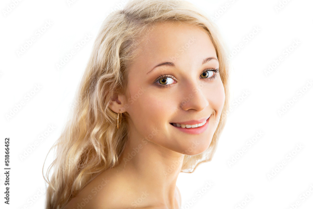Beautiful blonde girl Beautiful blonde girl