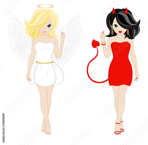 angel and devil