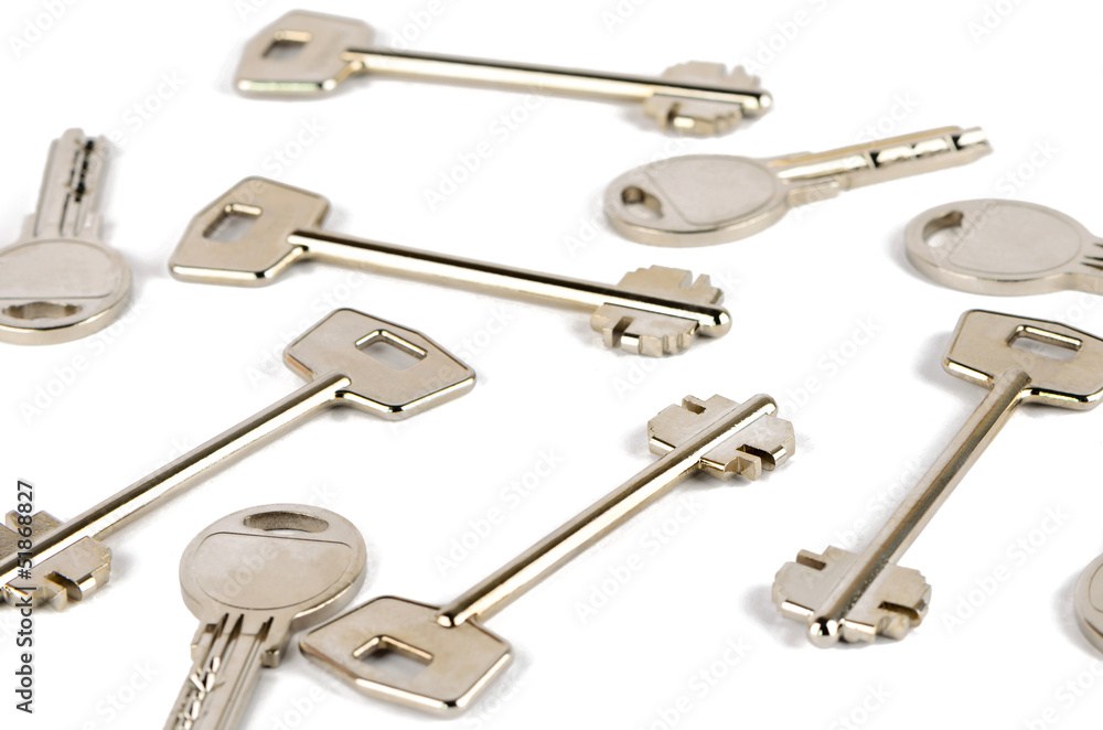 A lot of different keys A lot of different keys