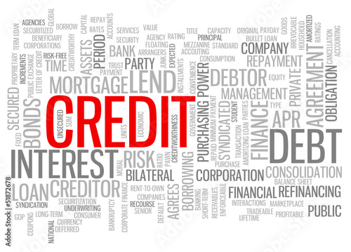 CREDIT Tag Cloud (interest rate mortgage loan finance bank debt)