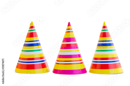 Wall Mural three hats for birthday party
