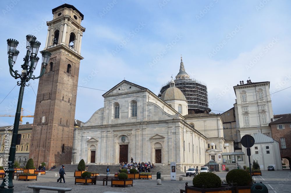 Турин, собор Св. Иоанна Крестителя, хранится туринская плащаница