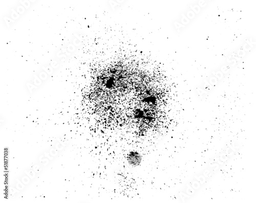 Ink Splat Grunge Background