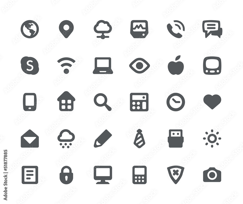 30 media communication icons 30 media communication icons