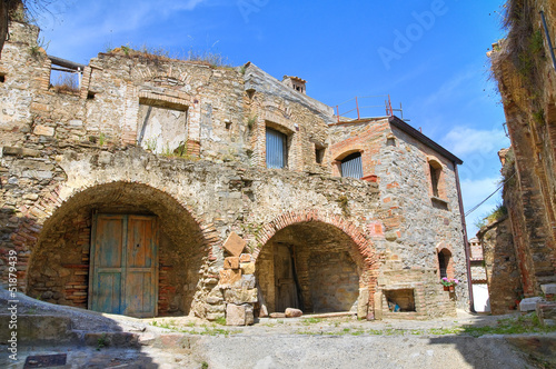 Alleyway. Tursi. Basilicata. Italy.