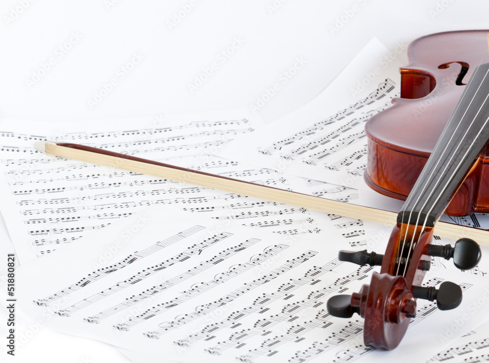 Naklejka premium fiddle