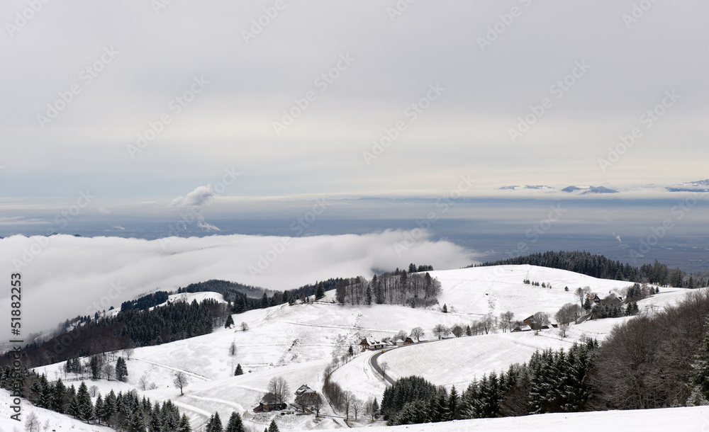 Winterlandschaft im Schwarzwald
