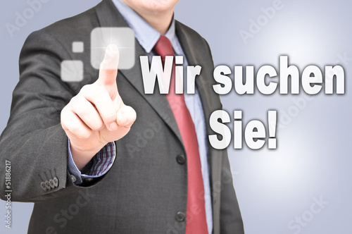 Wir suchen sie