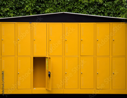 Konstfotografi Outdoor Lockers