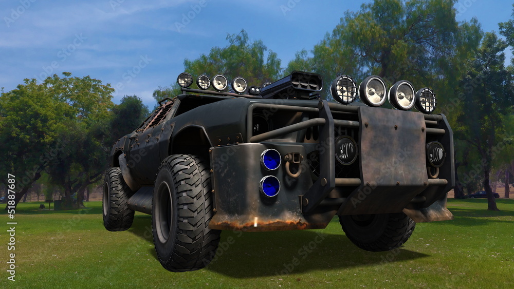 Fototapeta premium カスタム車